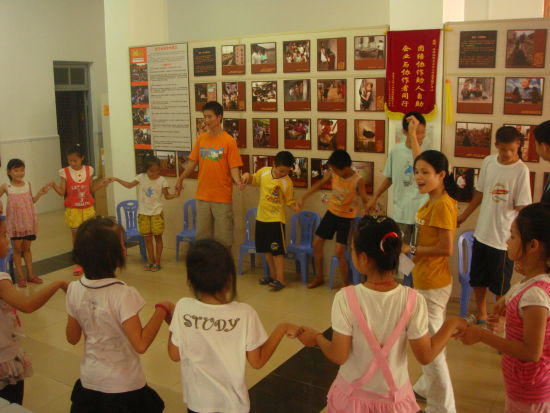 2010年，珠海协作者组织的儿童成长主题活动。